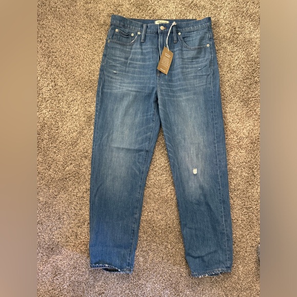 NWT Madewell Classic Straight Jeans (31 Talls) - Picture 1 of 6